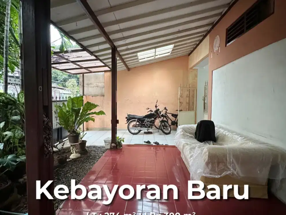 Rumahh Perlu Renovasi Total area Gandaria Kebayoran Baru Jakarta Selatan