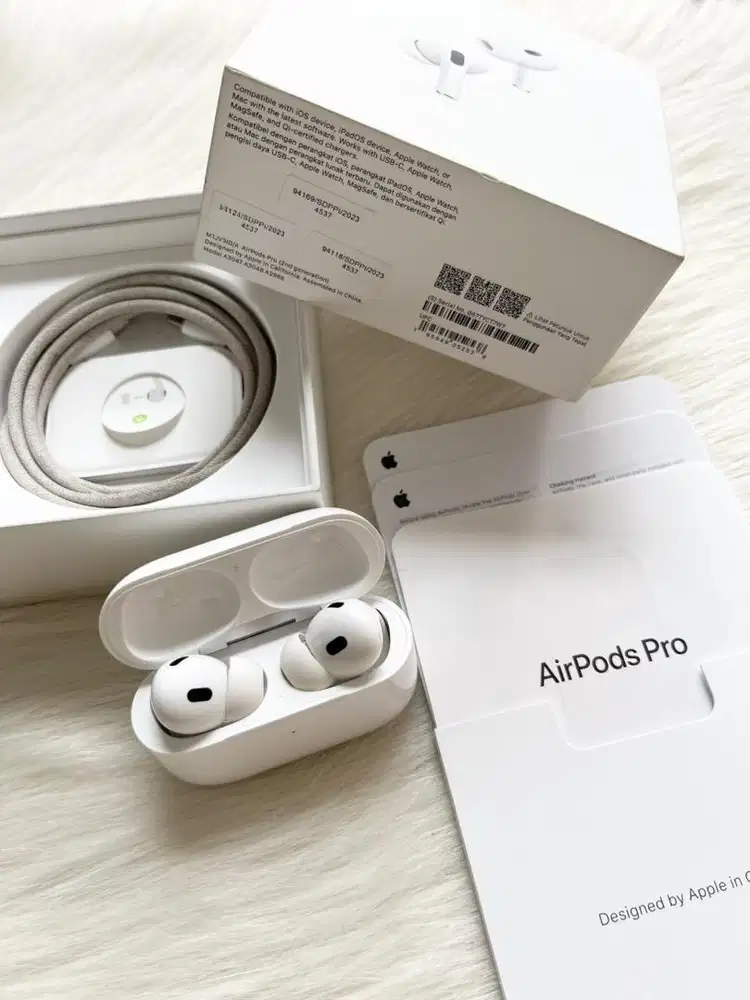 Airpods pro gen 2, resmi iBox (like new)