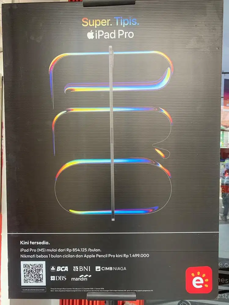 Ipad pro M5 launching free 1x cicilan