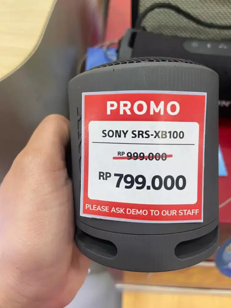 PROMI CICILAN BUNGA 0% SONY SRS-XB100