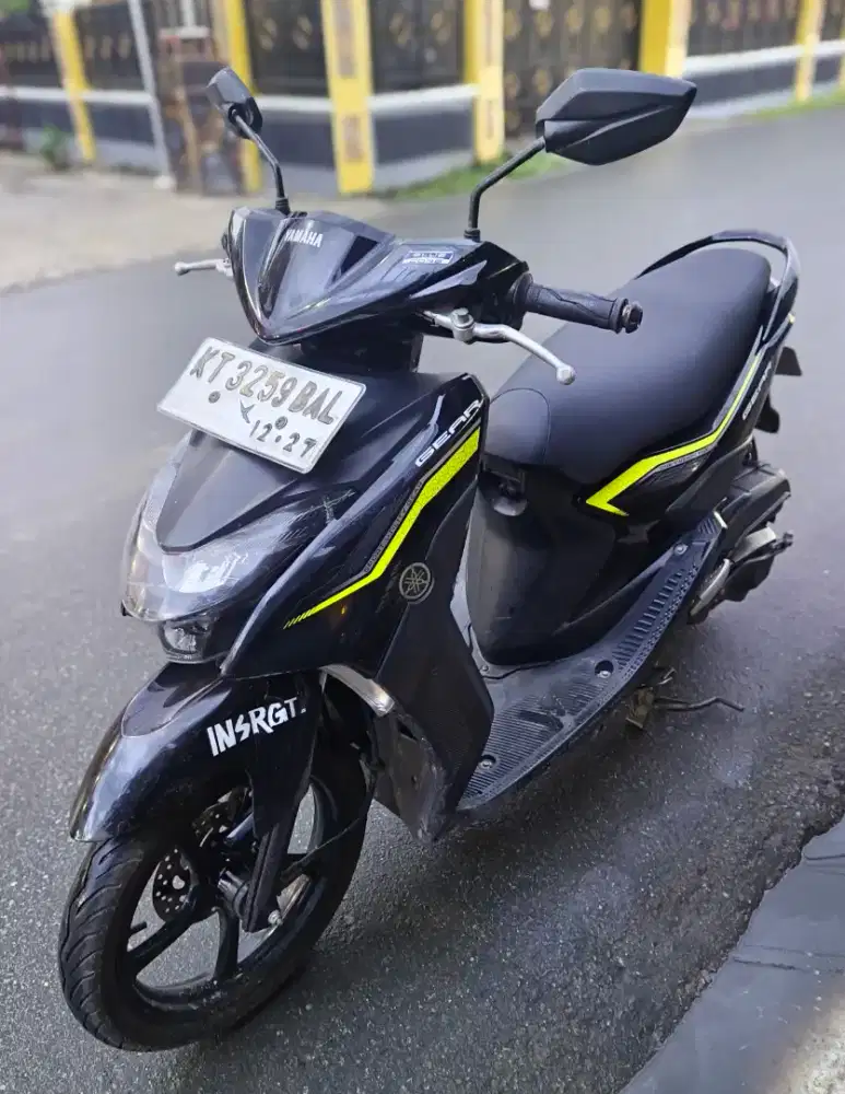 Yamaha mio Gear 2022 mulus,lengkap
