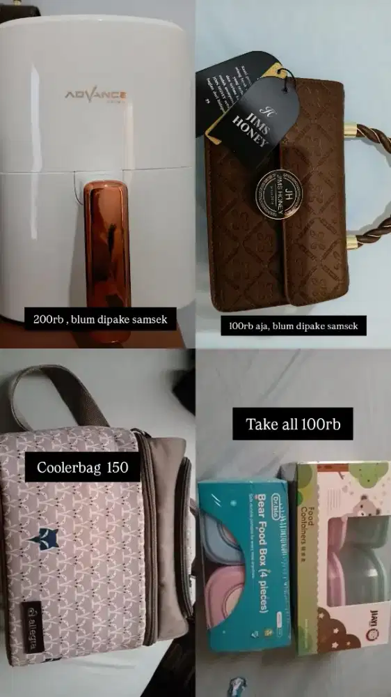 JUAL CEPAT PERLENGKAPAN BAYI , TANYA2 DULU