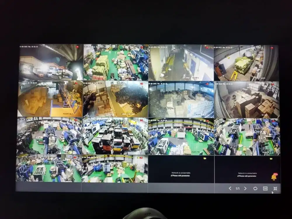 Cctv dengan audio,kamera jernih mudah di pantau siang/malam hari