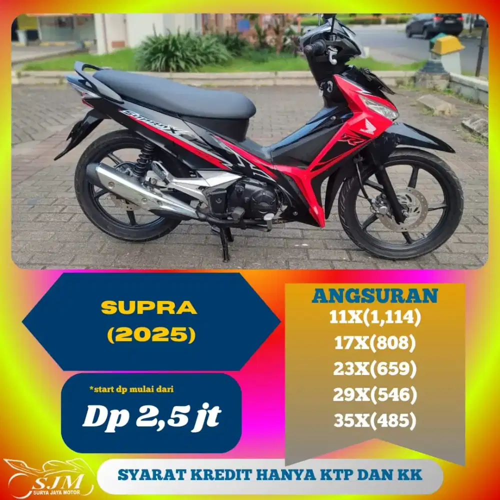 Honda Supra x (2018)