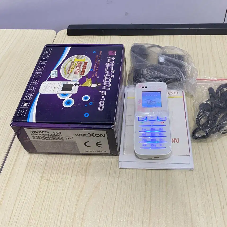 HP Jadul GSM Micxon Bluetooth, Radio FM, Alarm dan Senter