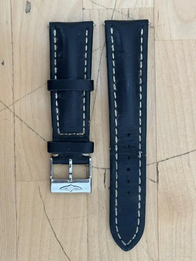 Preowned OEM Breitling Leather Strap