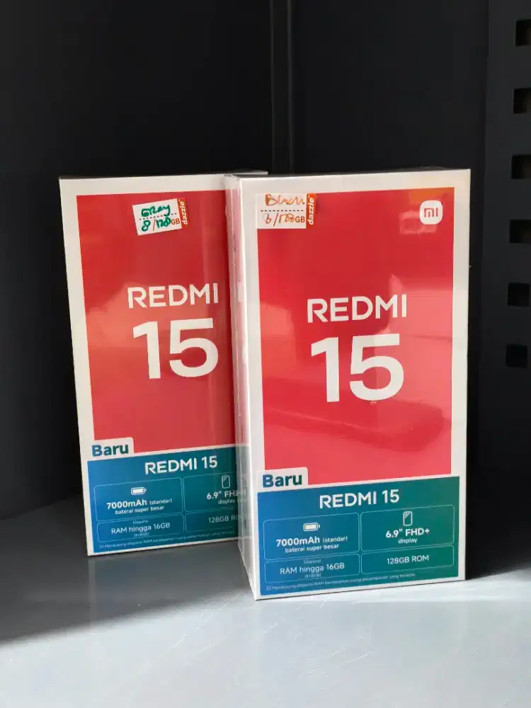REDMI 15 8/256 GB MURAH AJA