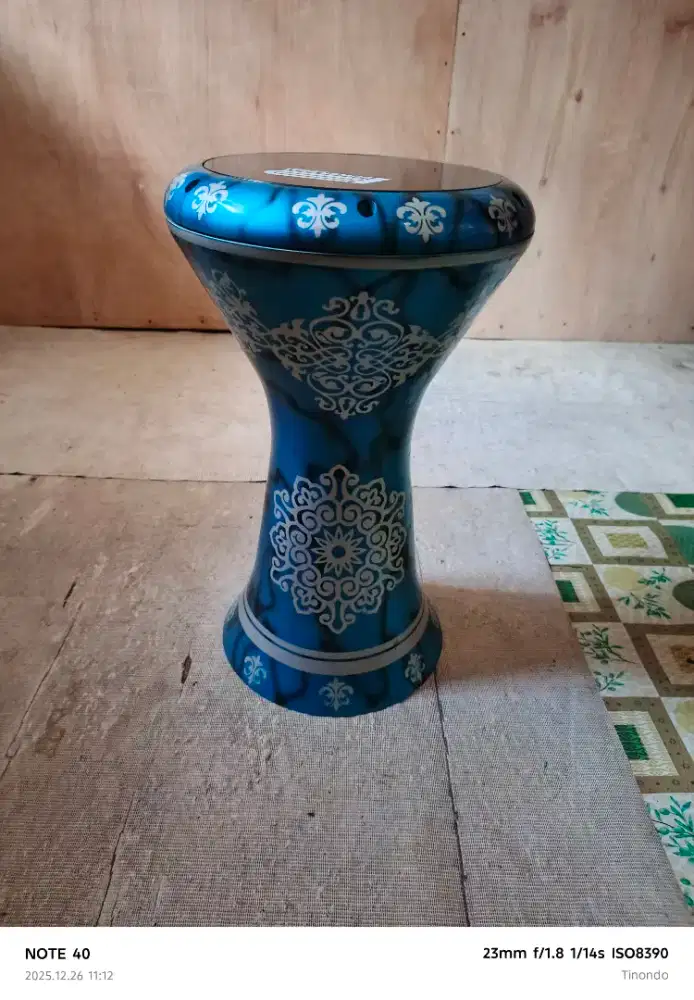 Darbuka power beat, made in Taiwan + kunci L dan tas