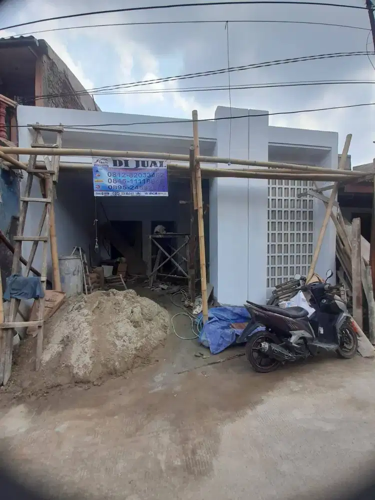 Rumah Baru  Dasana Indah  Bebas Banjir, 100 Meter Dari Gerbang Utama