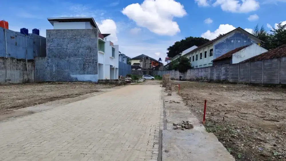 Tanah kafling tengah kota bandarlampung