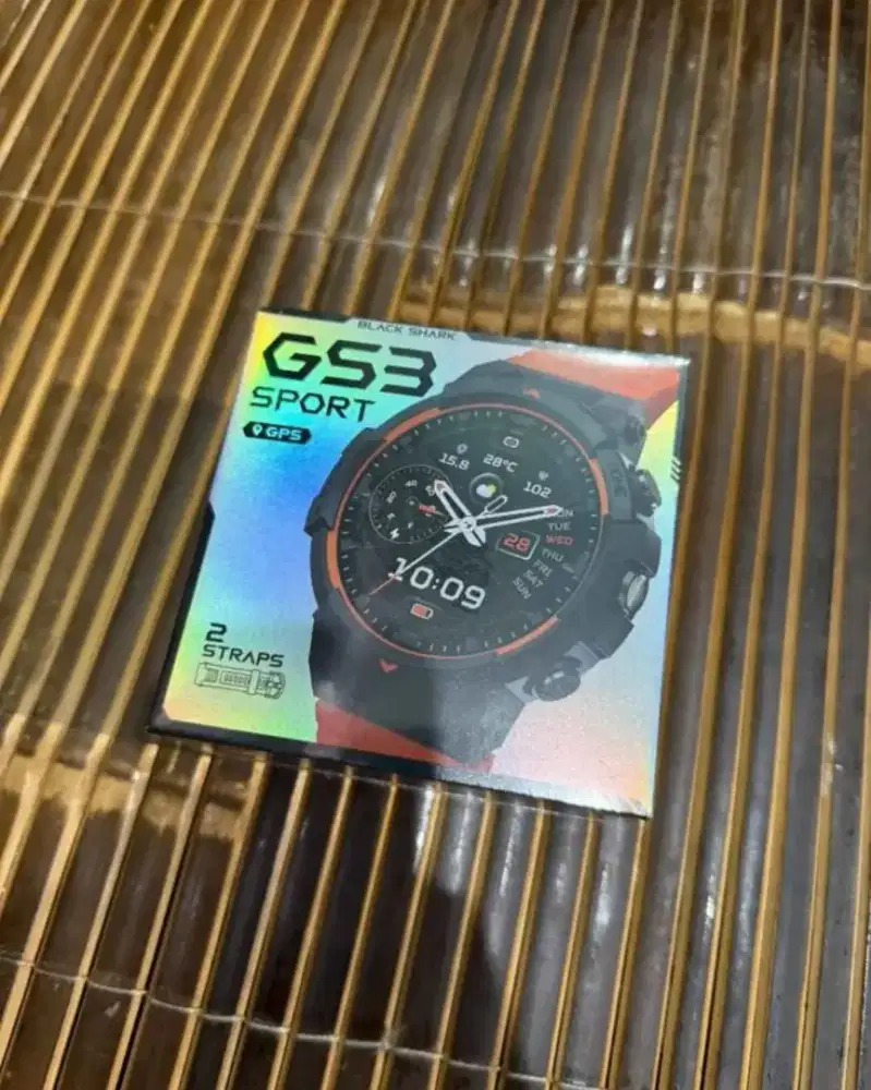 Smartwatch Black Shark GS3 Sport GPS Black Mist NEW SEGEL