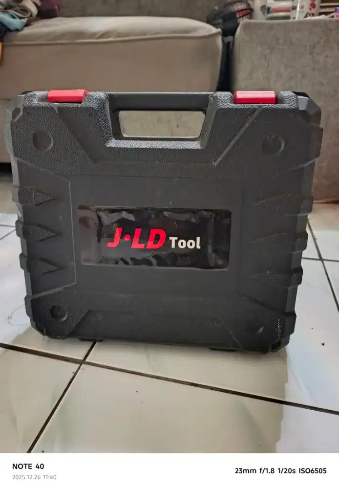 Toolset Bor Listrik J-LD Tool Lengkap + Box | Normal Siap Pakai