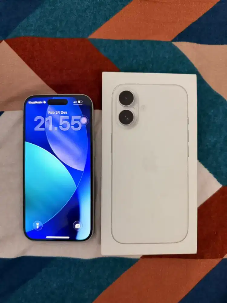 Iphone 16 White 128gb NET LIKE NEW