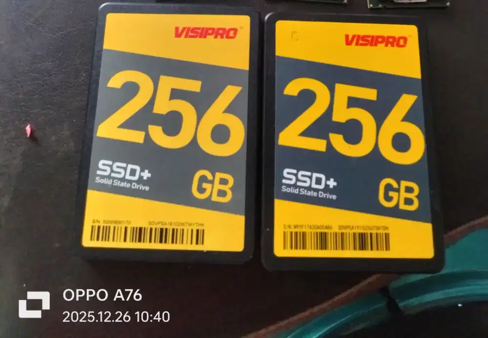 2 unit SSD Sandisk 256GB