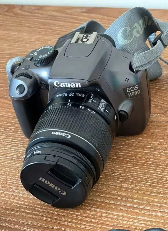 Kamera dslr canon d1100 preloved murah