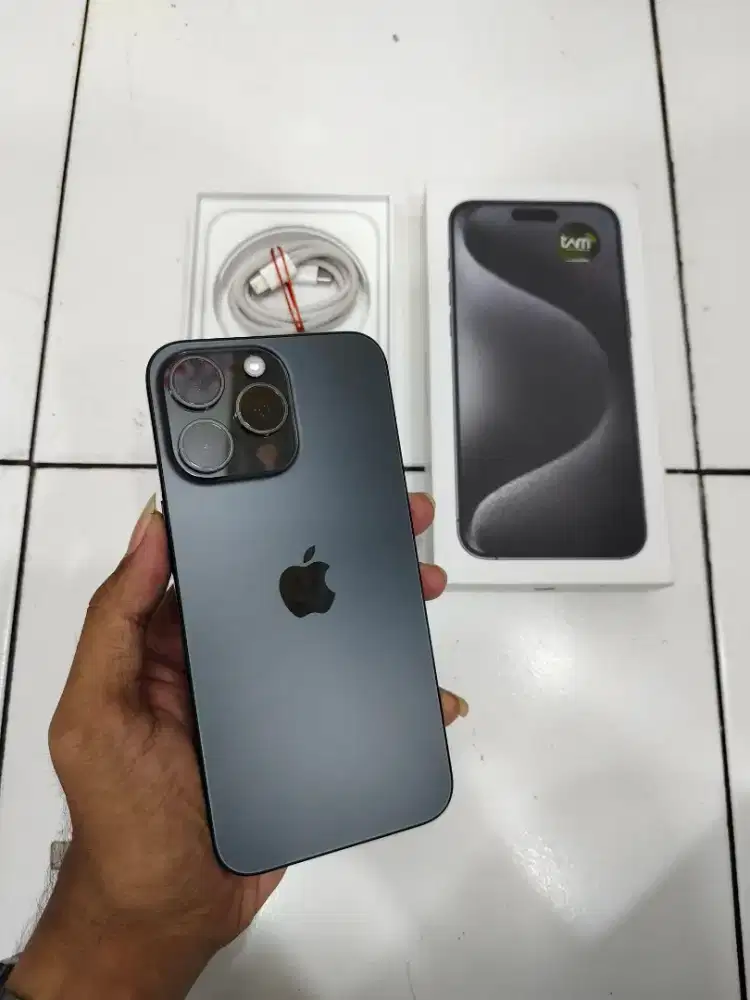 Iphone 15 Pro Max 256gb Black ex ibox PA/A bh 83% ori