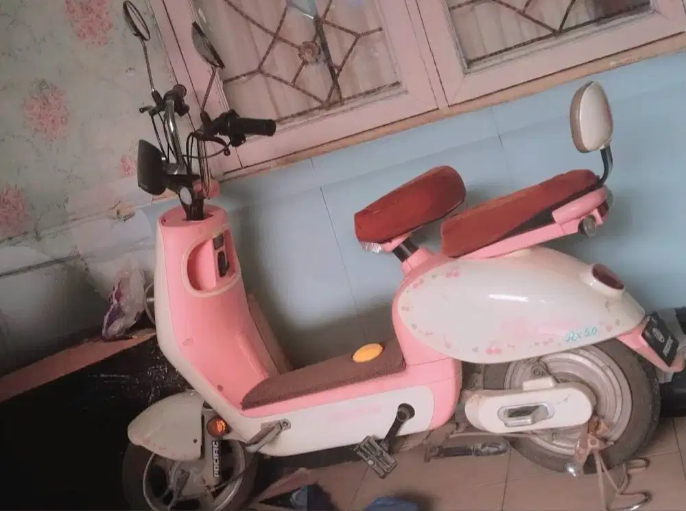 Sepeda listrik merk pAcifik pemakaian kurleb  6 ( enam) Bulan