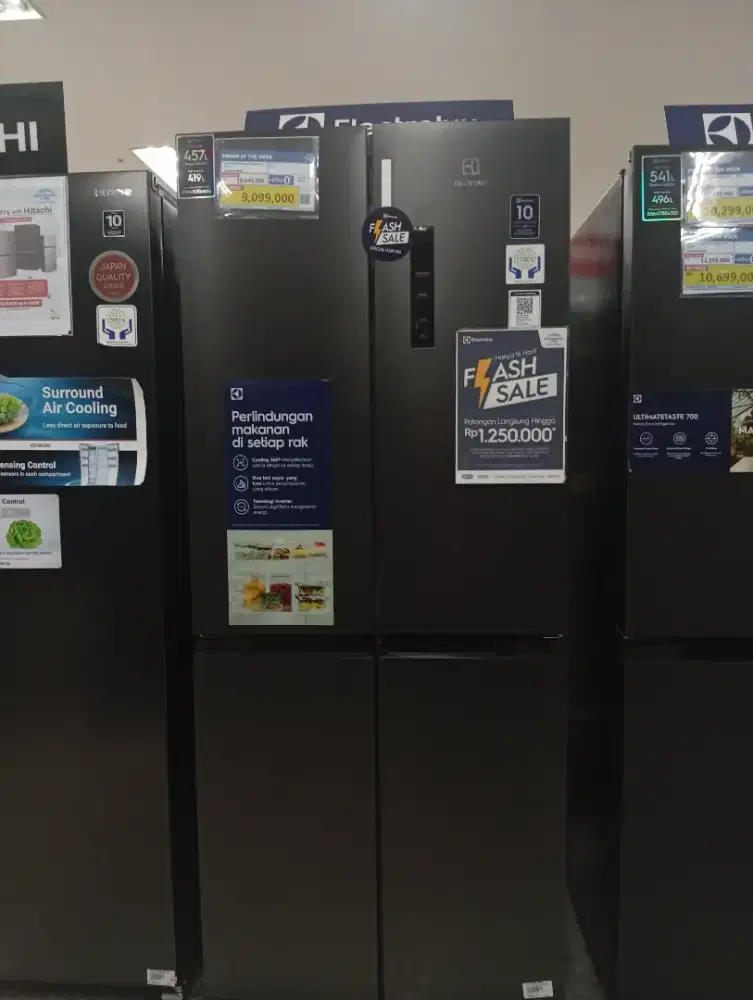 Cicilan kulkas Elektrolux 4 pintu