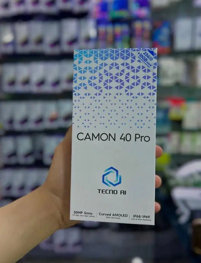 PROMO TECNO CAMON 40 PRO 5G | RAM 8/128GB ~ RAM 12/256GB