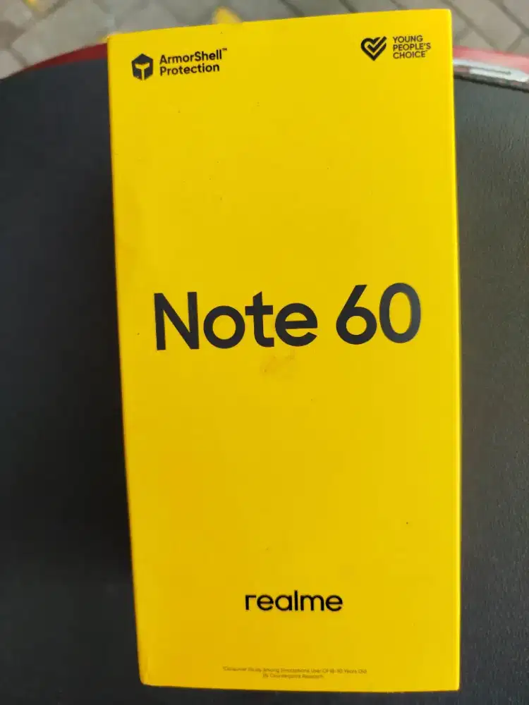 Realme note 60 baru, cuma buka dus