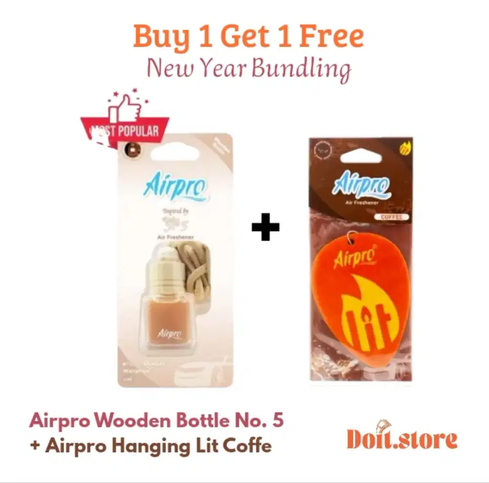 Paket Promo Pengaharun Mobil Airpro 10 Ml