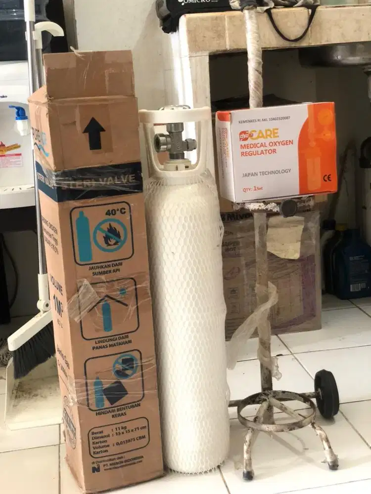 Tabung oxigen merk Pureair 1M3