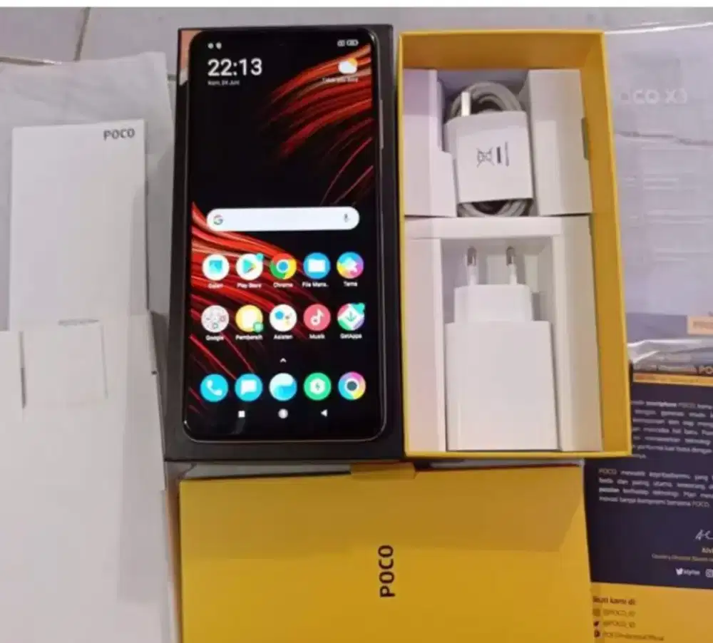 Murah hp Poco X3 pro 6/128 lkp, bs TT