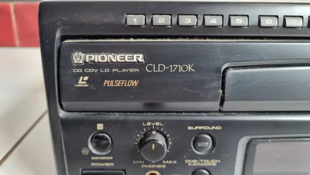 PIONEER CLD-1710K LD CD Player Vintage