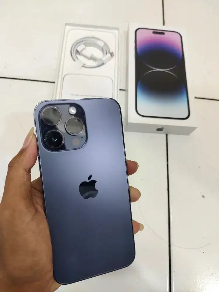 Iphone 14 Pro Max 256gb Purple ex ibox PA/A bh 80% ori
