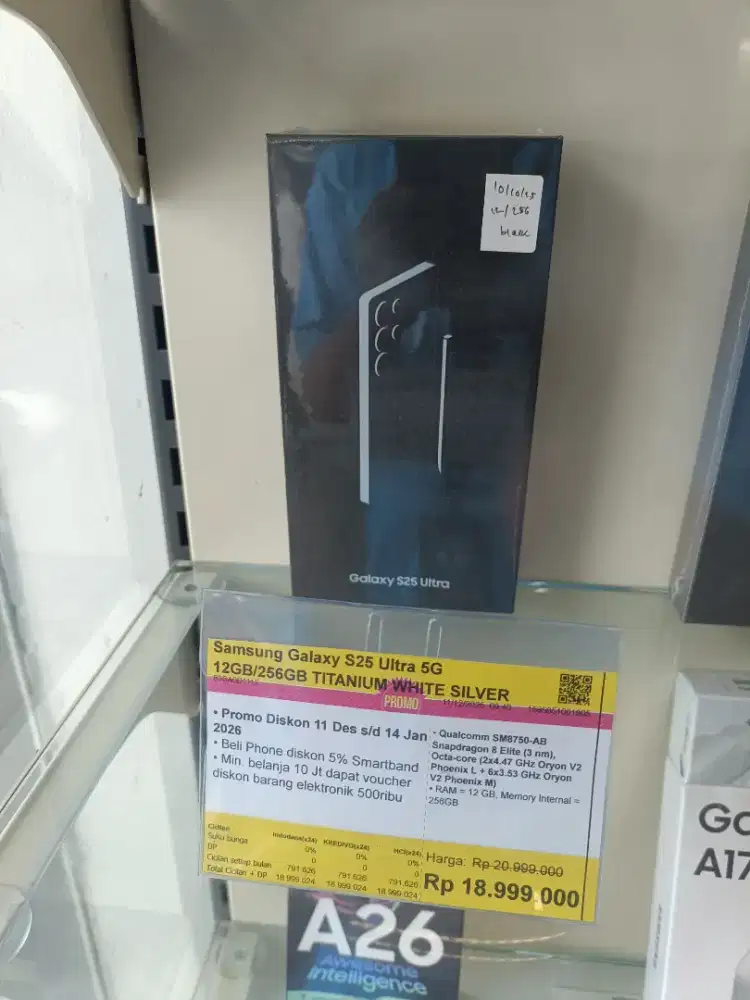 Kredit Kredivo Samsung Galaxy S25Ultra 256GB