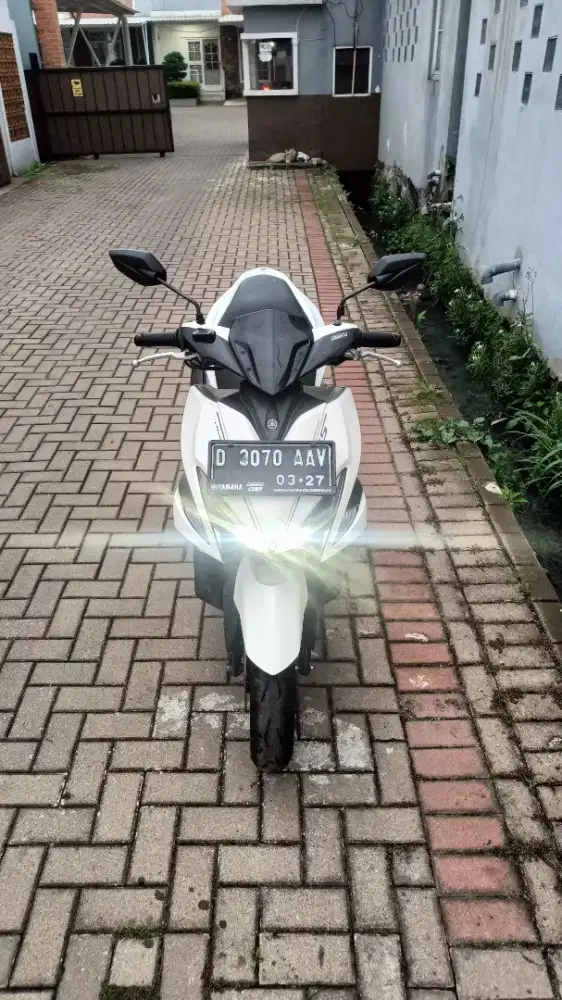 Jual Yamaha Aerox Cayless tahun 2017 mulus