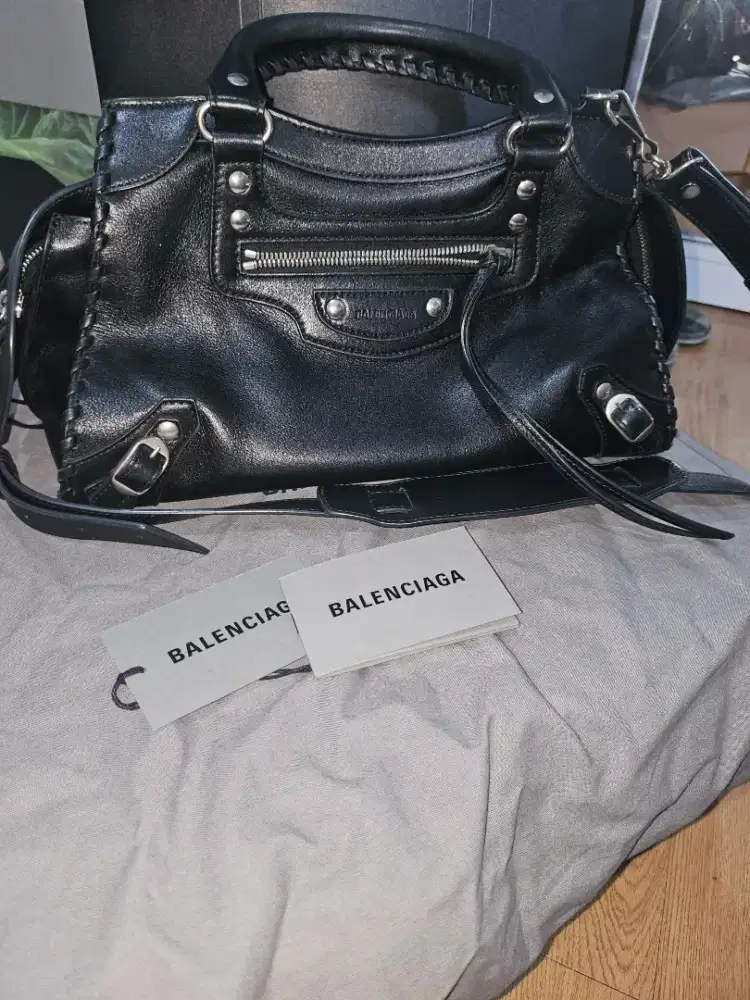Balenciaga neo classic mini bag black