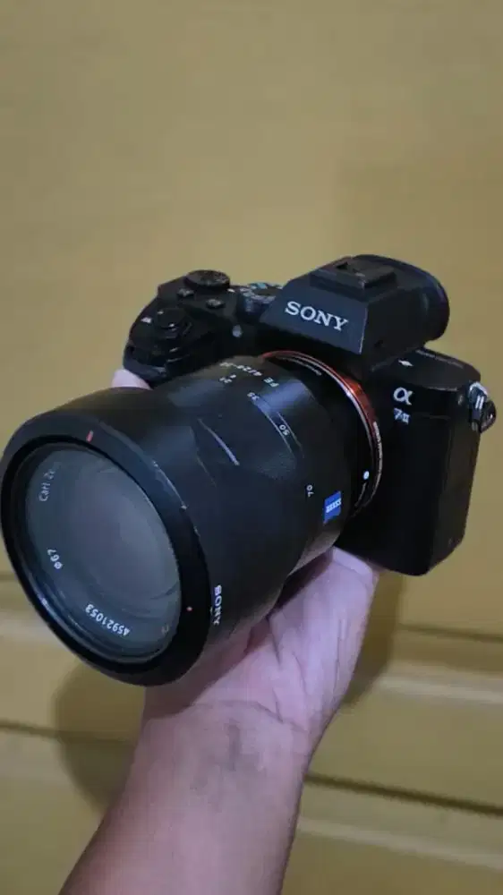 Sony A7 mark ii + Lensa Zeiss 24-70mm