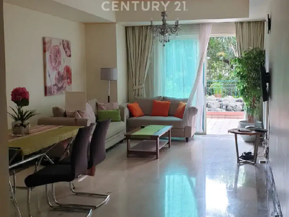 Dibawah NJOP Apartemen Cassablanca 2BR Jual Cepat Siap Huni Lantai Bawah Hadap Kolam