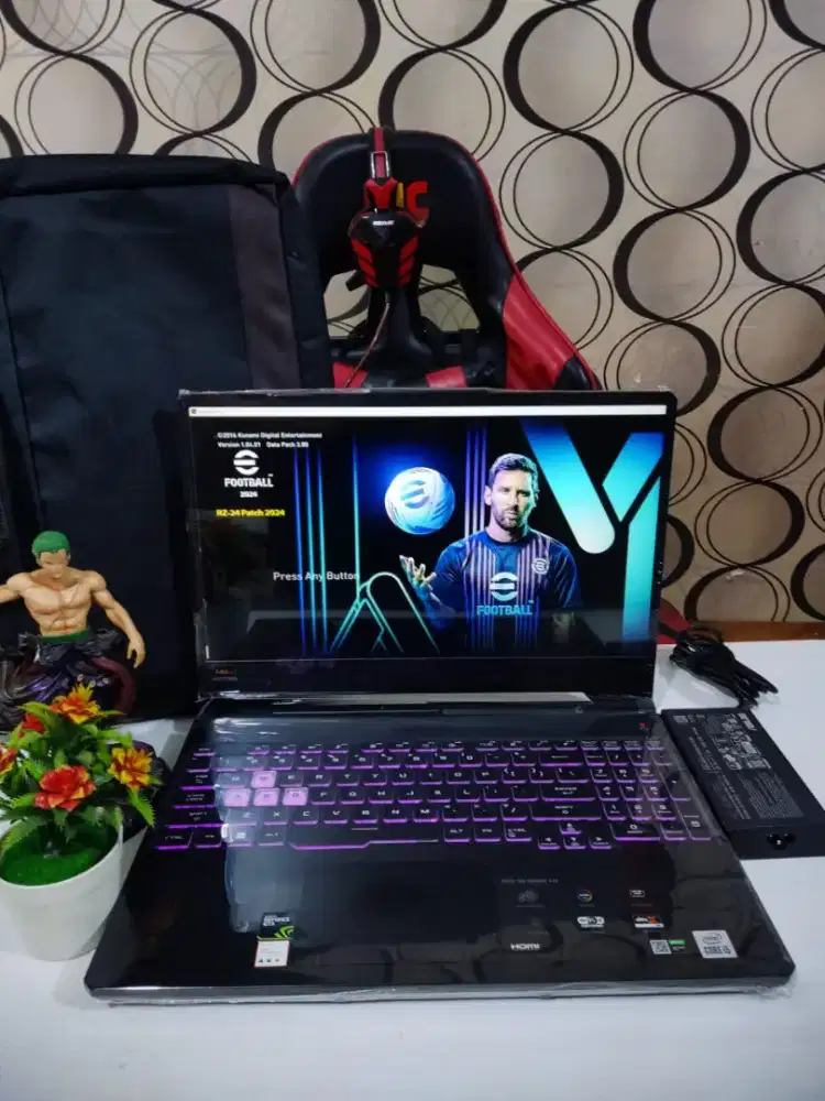 ASUS TUF F15 FX506LHB [ RAM 16GB/SSD 512GB/ VGA NVIDIA GTX 1650]