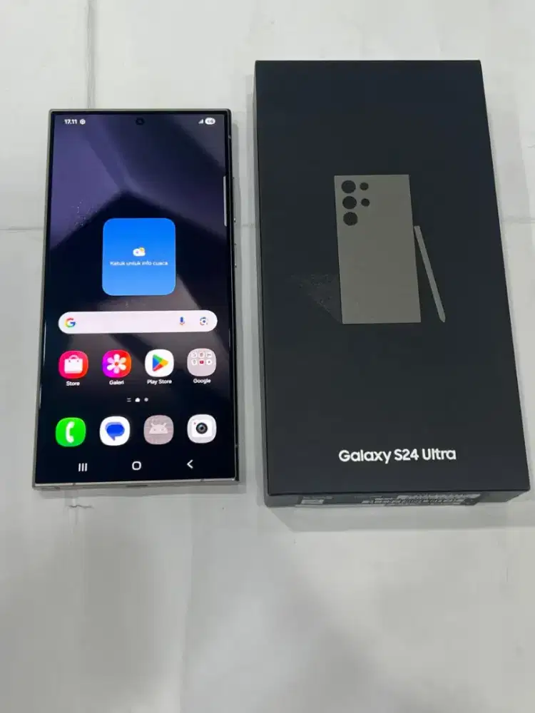 Samsung s24 ultra 5g
Ram 12/512gb

Fullset Original