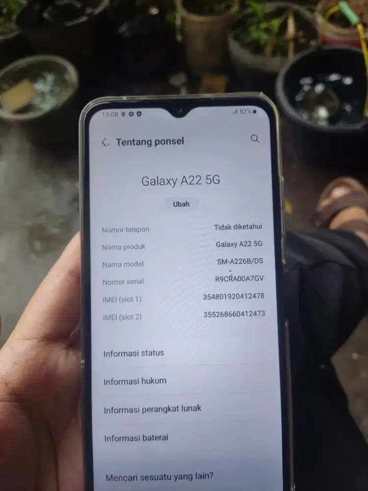 Dijual Samsung A22 5g 6+2/128 Murah Meriah