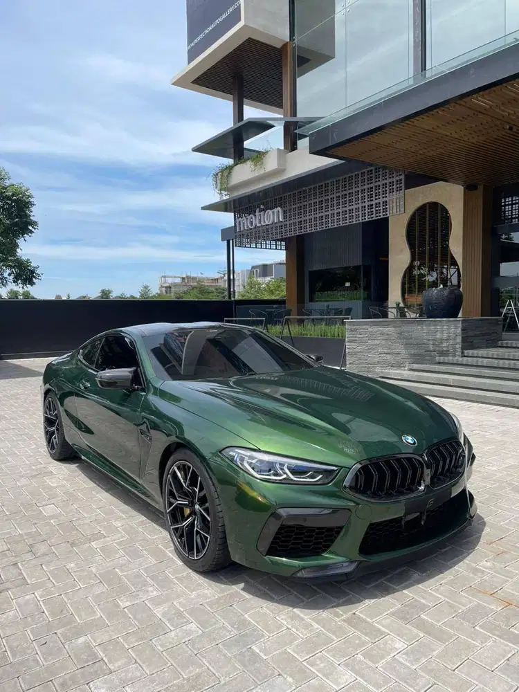 BMW M8 Competition Coupe 2020 Green Hijau 2019 bmw 2021 Jual Cepet Bu