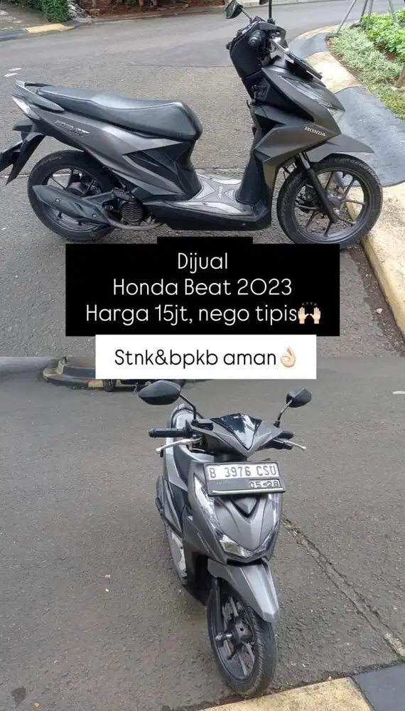 Honda Beat 2023 Second