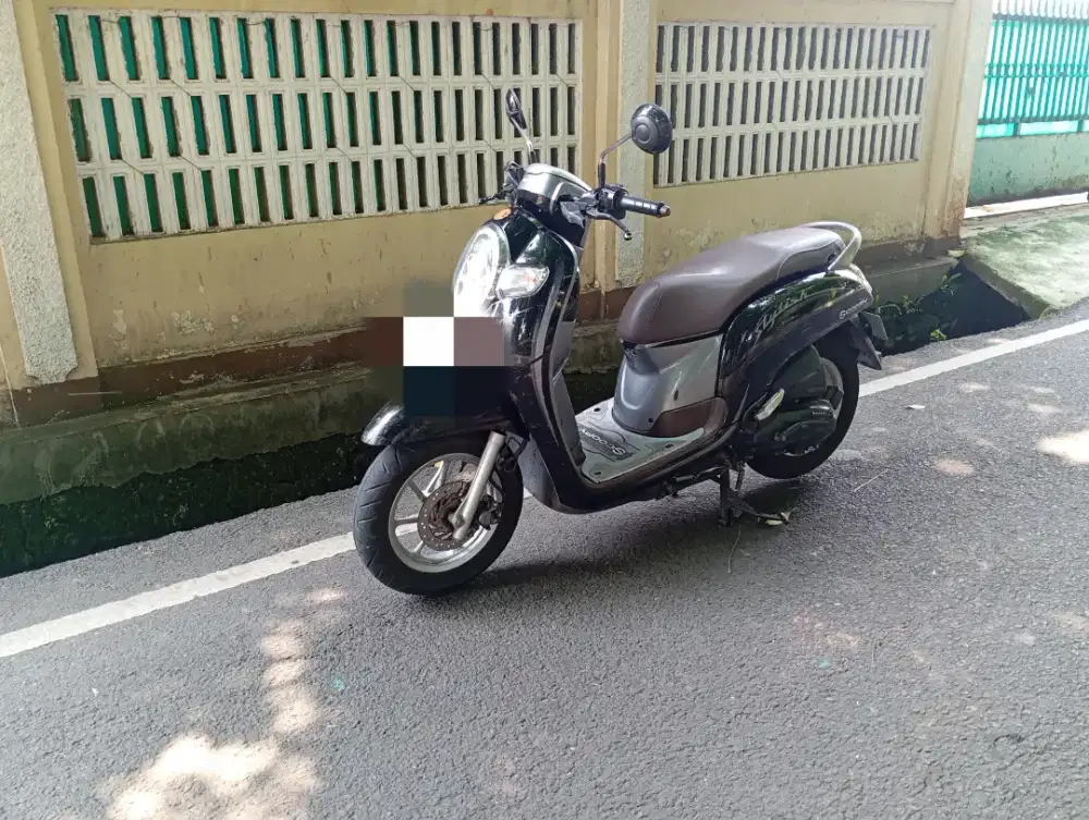 Honda Scoopy New stylish ISS Thn 2019 hitam BU. 13,3 juta nego