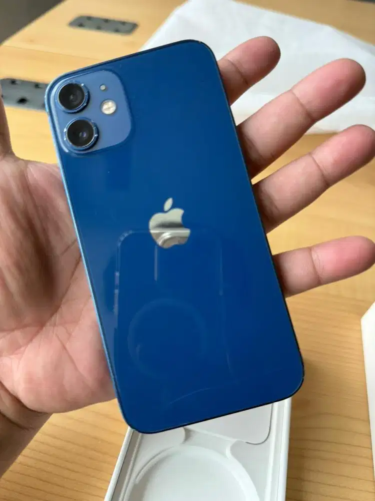 iPhone 12 Mini Blue 64GB All Operator Bea Cukai
