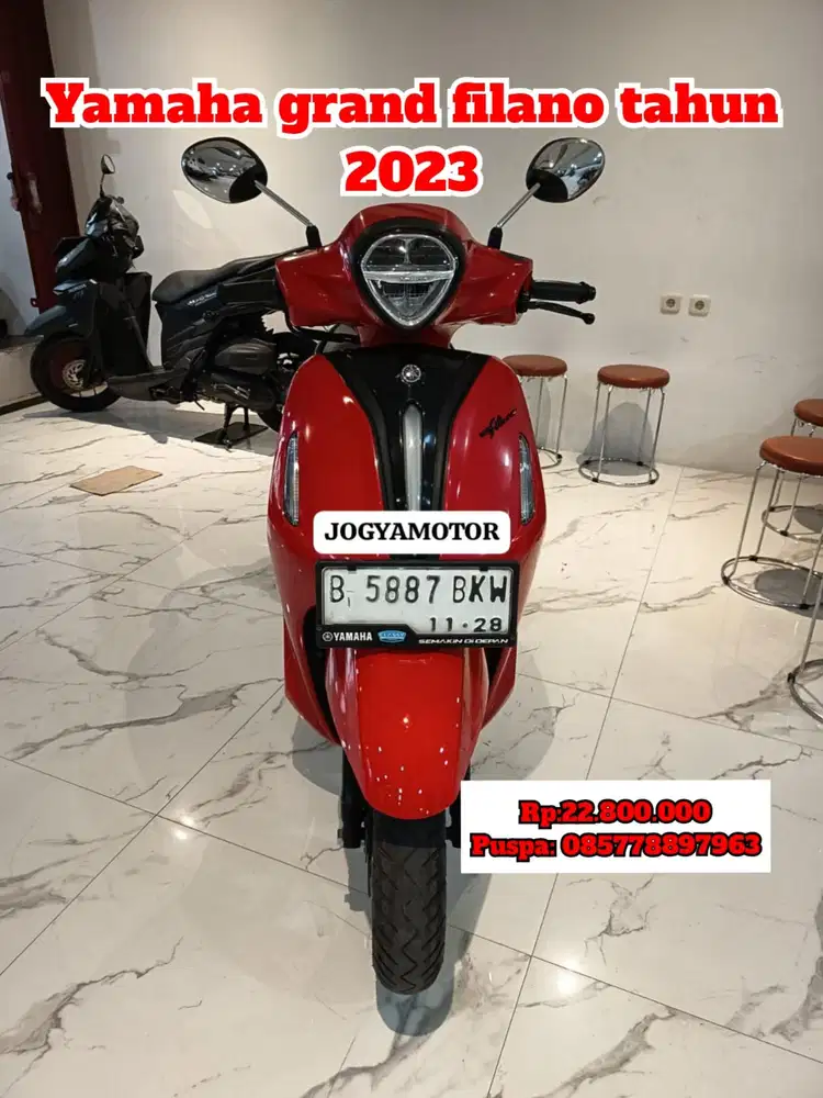 (B) Yamaha grand filano tahun 2023