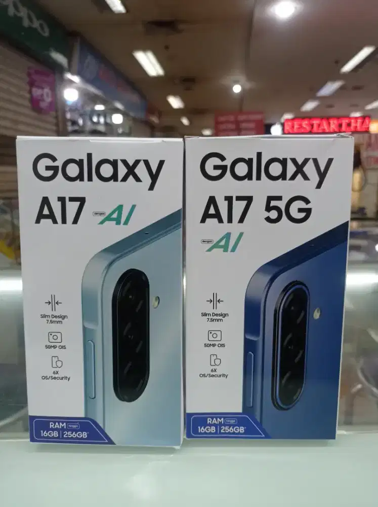 Samsung A17 4G dan 5G 8/256