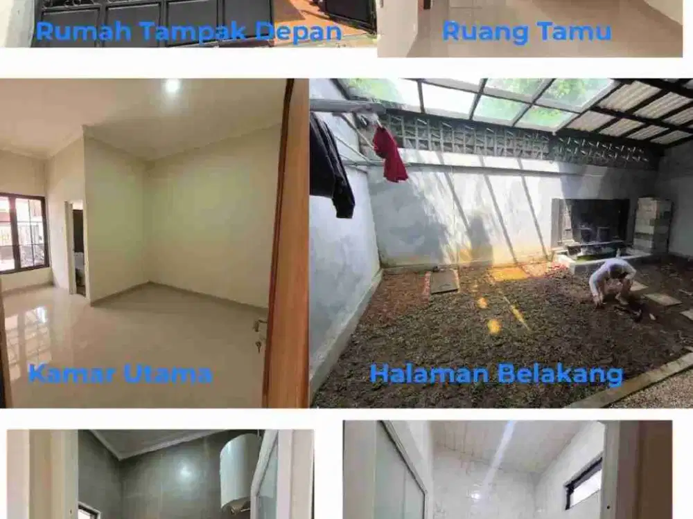 rumah 2 lantai disewakan kedung badak jl sholeh iskandar