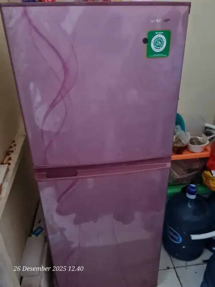 Jual Kulkas Sharp 2 Pintu type SJ 237 ND Rusak Kompressor