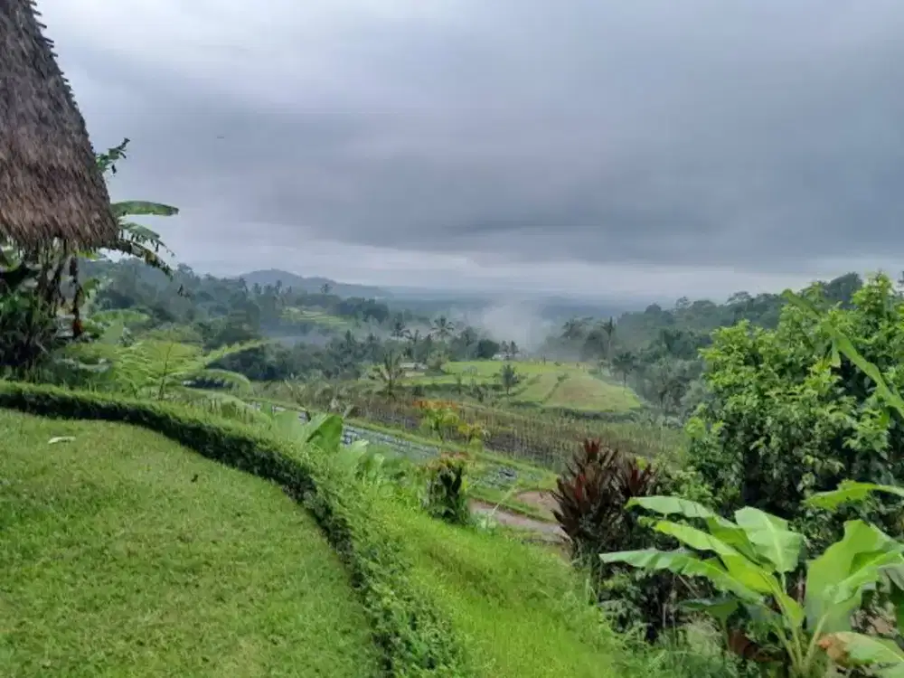 Tanah SHM view bagus ada jalan PDAM Listrik complete