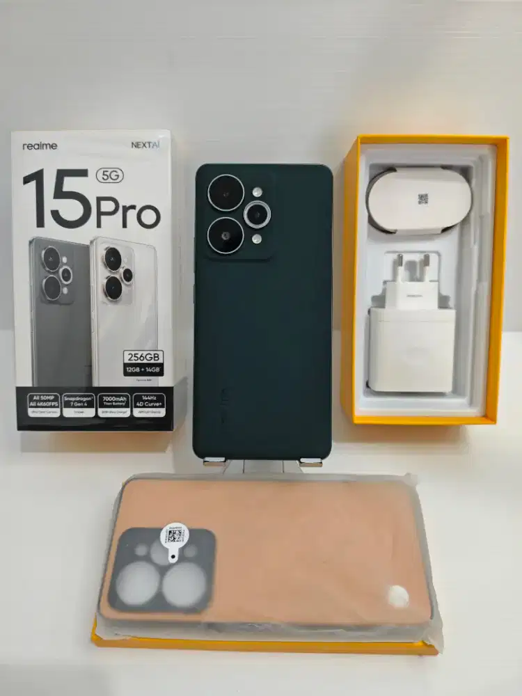Realme 15 Pro 5G 12/256 Gb Likenew 99% Garansi sept 26 bs TT/BT