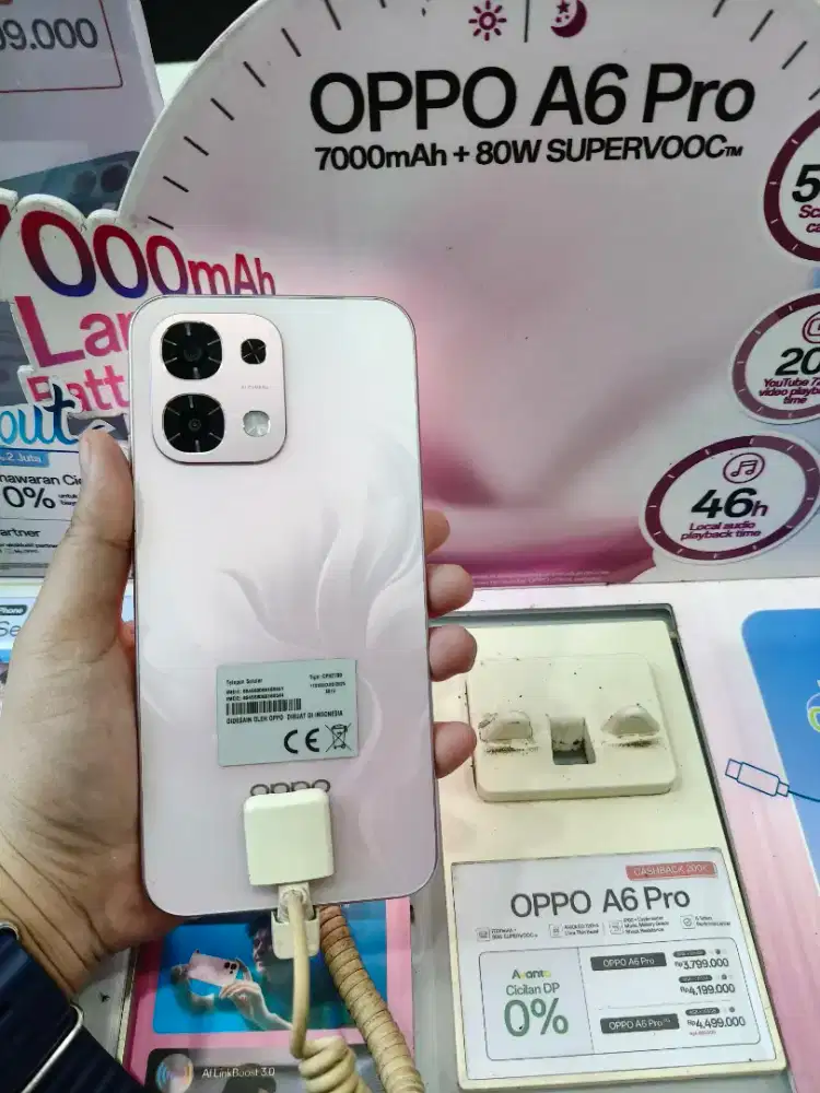 Ready oppo A6pro gratis oppocare garansi layar