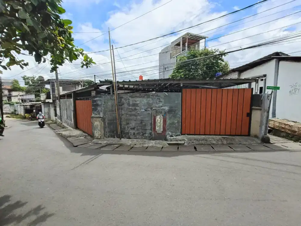 Tanah dijual pinggir jalan 225m²(1.25M) Sukmajaya Depok