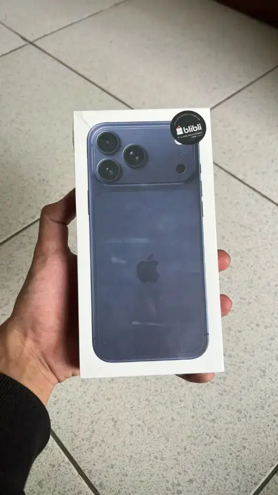 IPhone 17 pro max 512 gb ibox baru/segel box new, deep blue